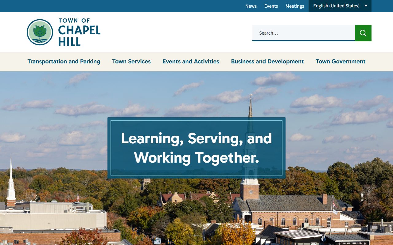Town of Chapel Hill North Carolina property tax records